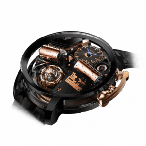 JACOB & CO. OPERA GODFATHER MUSICAL WATCH BLACK DLC GRADE 5 TITANIUM