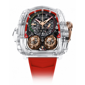 JACOB & CO. TWIN TURBO FURIOUS SAPPHIRE CRYSTAL RED