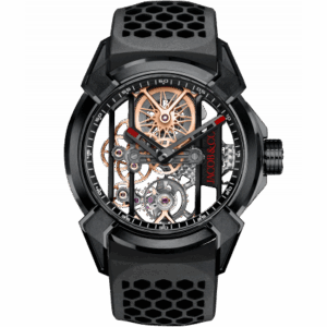 JACOB & CO. EPIC X BLACK TITANIUM BLACK RING (5N COLOR GEARS)