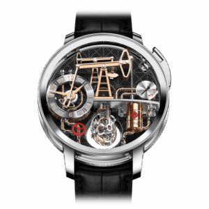 JACOB & CO. OIL PUMP WHITE GOLD