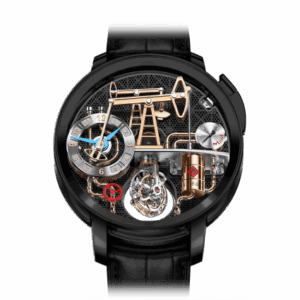 JACOB & CO. OIL PUMP TITANIUM BLACK DLC